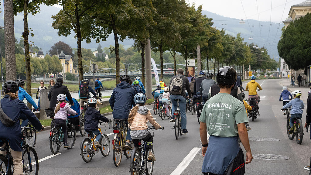 "Kidical Mass" in Salzburg