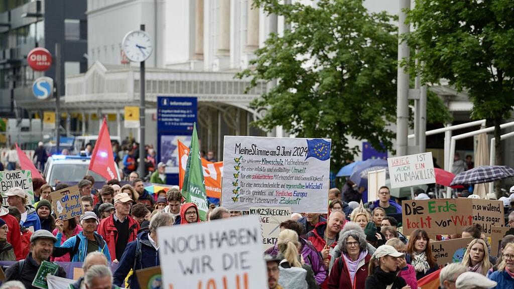 FFF-Demo, Klimastreik in Salzburg