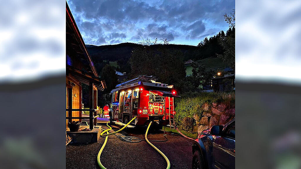 St. Michael: Brand in Lungauer Chaletdorf