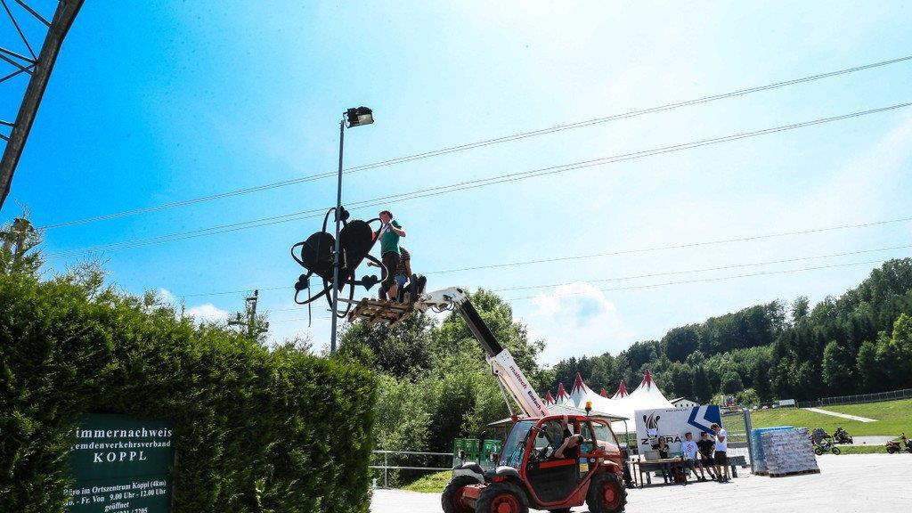 Electric Love Festival, Aufbau