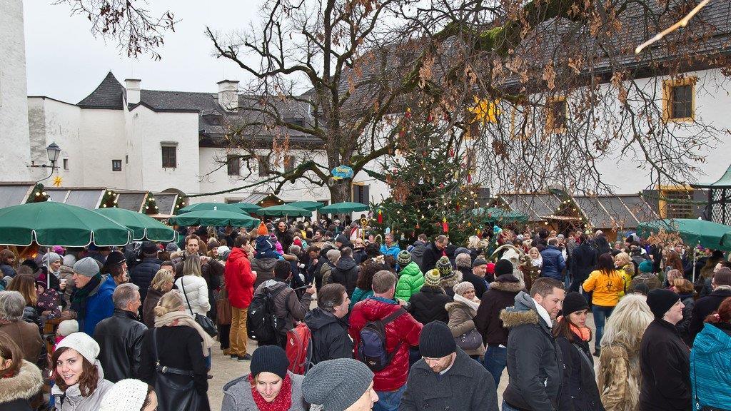 Krampuslauf auf Festung Salzburg