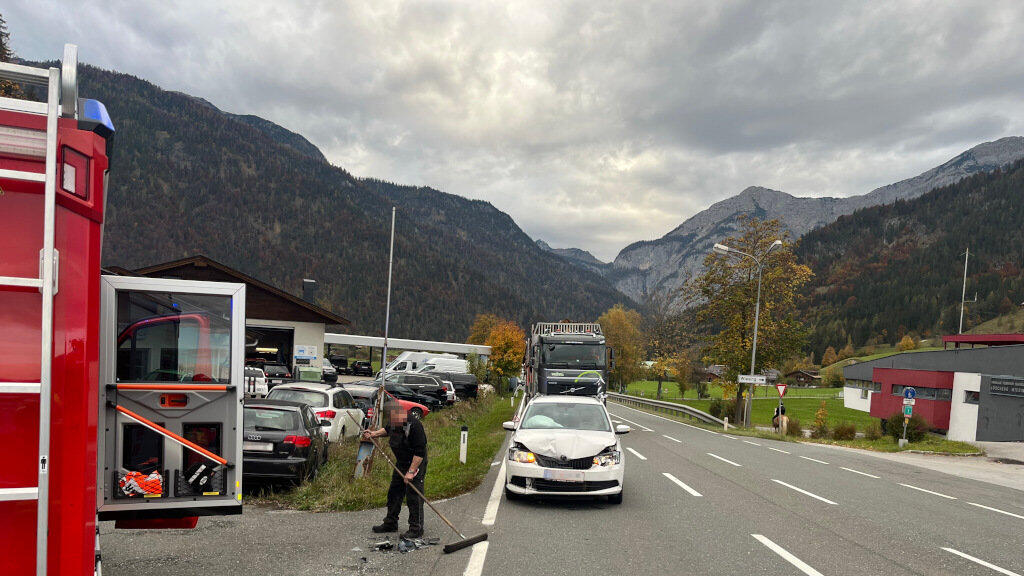 Crash Mopedauto Saalfelden