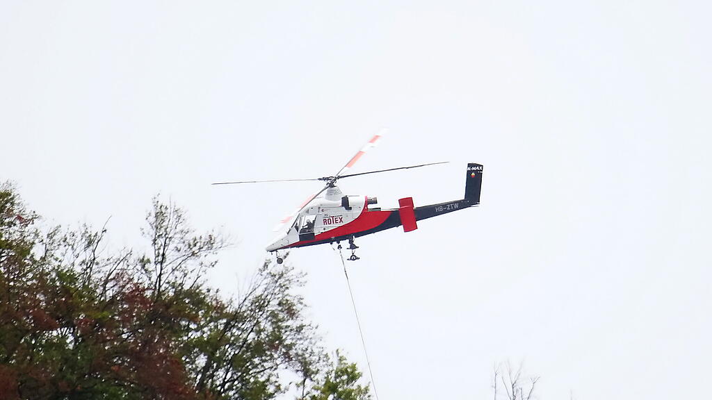 Kapuzinerberg Hubschrauber