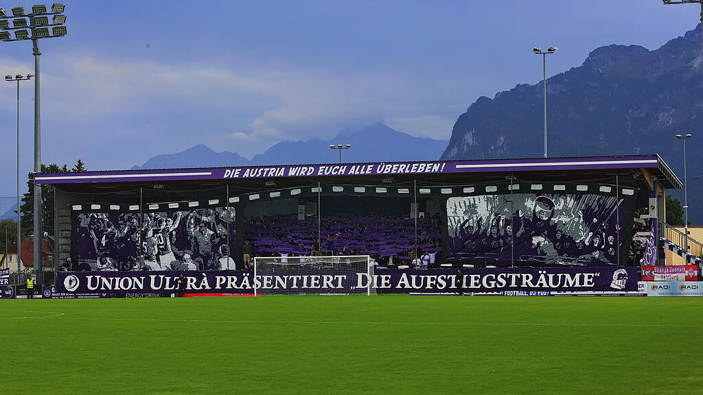 Austria Salzburg gegen Austria Klagenfurt