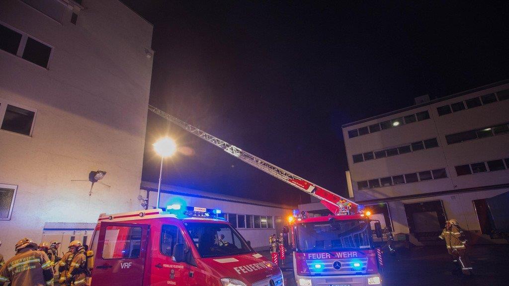 Brand bei Salzburg Schokolade in Grödig, II