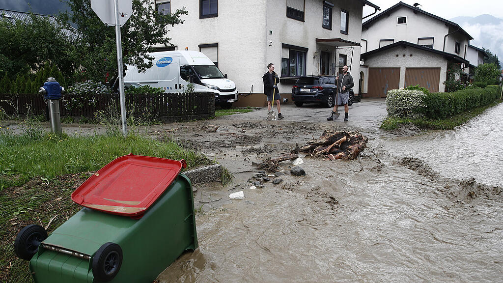 Unwetter in Kärnten
