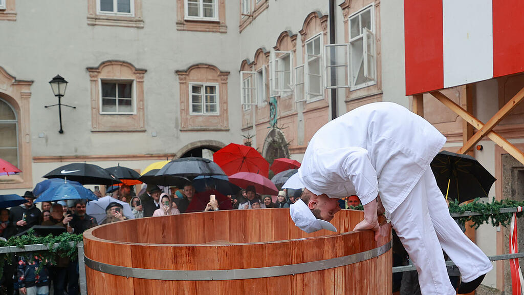 Metzgersprung 2024 in Stadt Salzburg