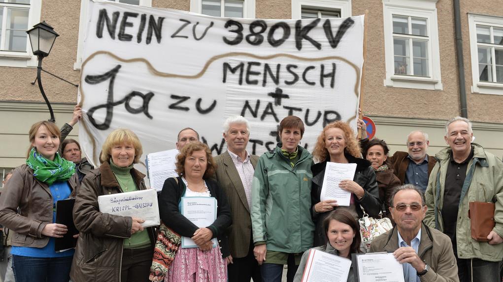 Einspruch gegen 380-kV-Leitung