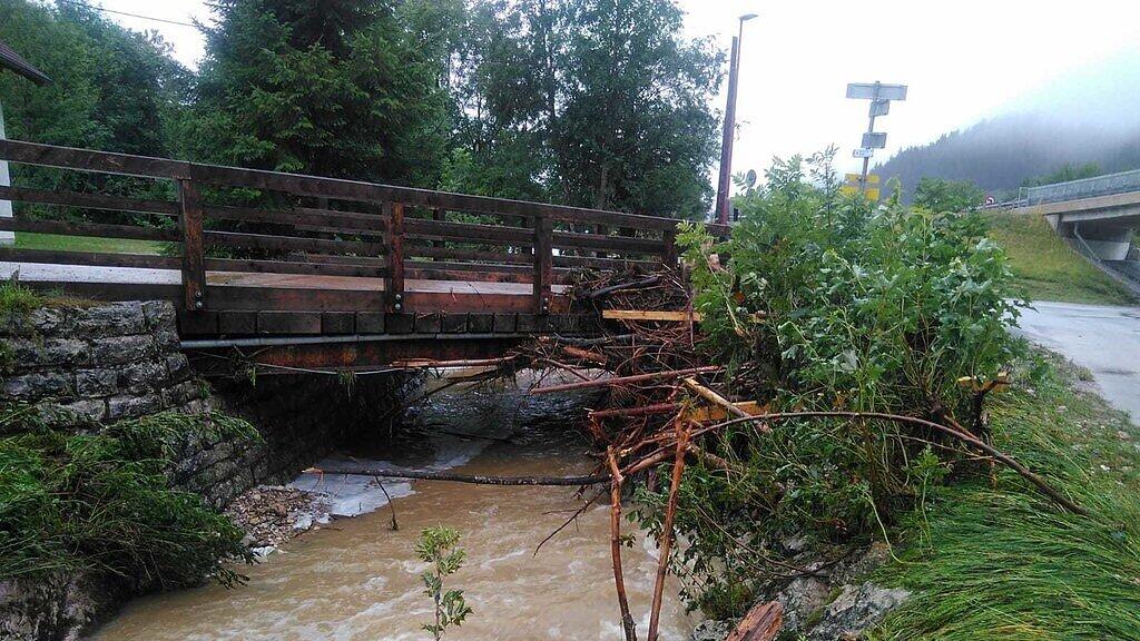 Hochwassersch\u00e4den im Lammertal
