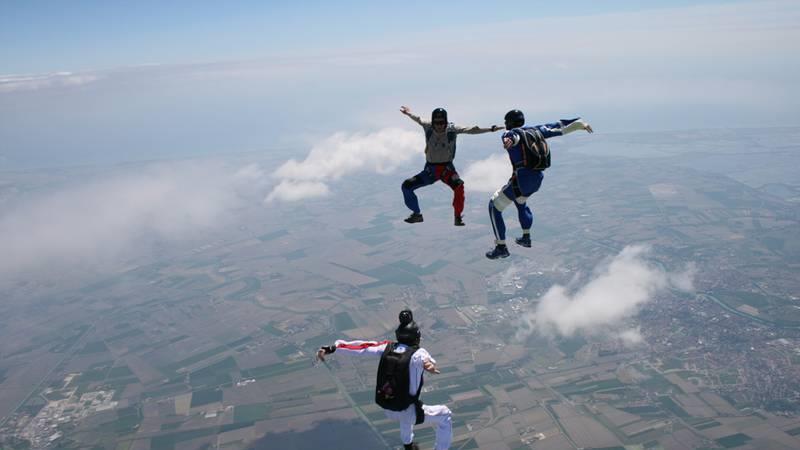 Skydiving über Salzburg