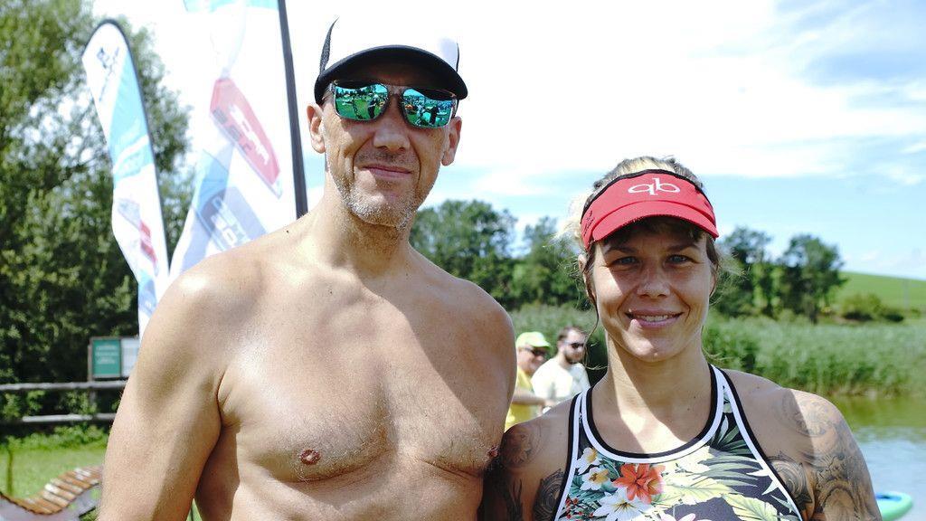 SUP-Rennen am Wallersee