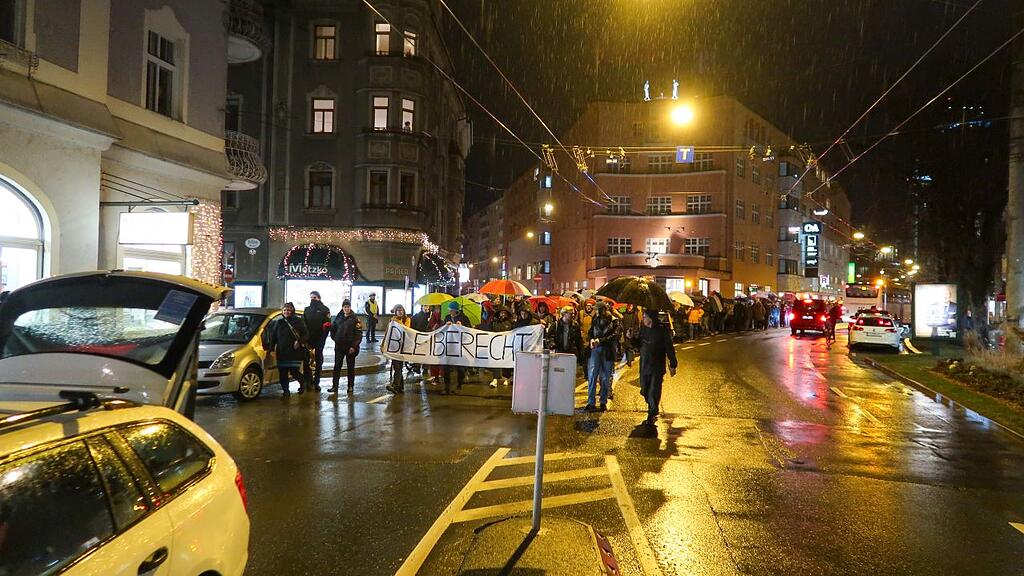 "Demo gegen Rechts" in Salzburg