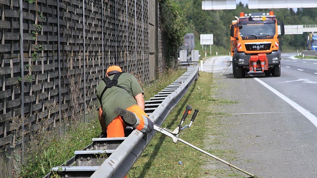 Erhaltungsarbeiten auf A1