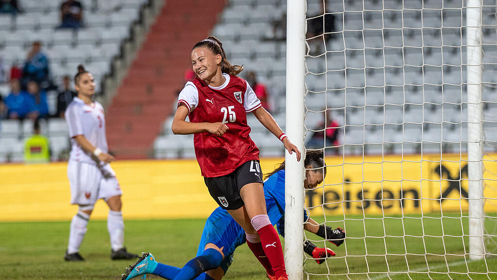 ÖFB-Damen gewinnen gegen Montenegro