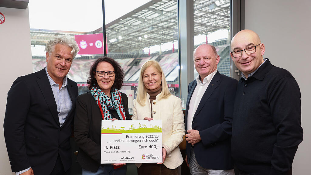 Schulen für Sportprojekte ausgezeichnet