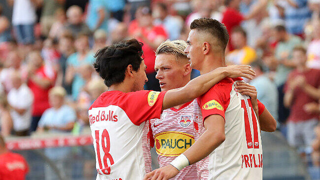 Nach dem Sieg gegen Hartberg ist Red Bull Salzburg für Roter Stern Belgrad bereit.