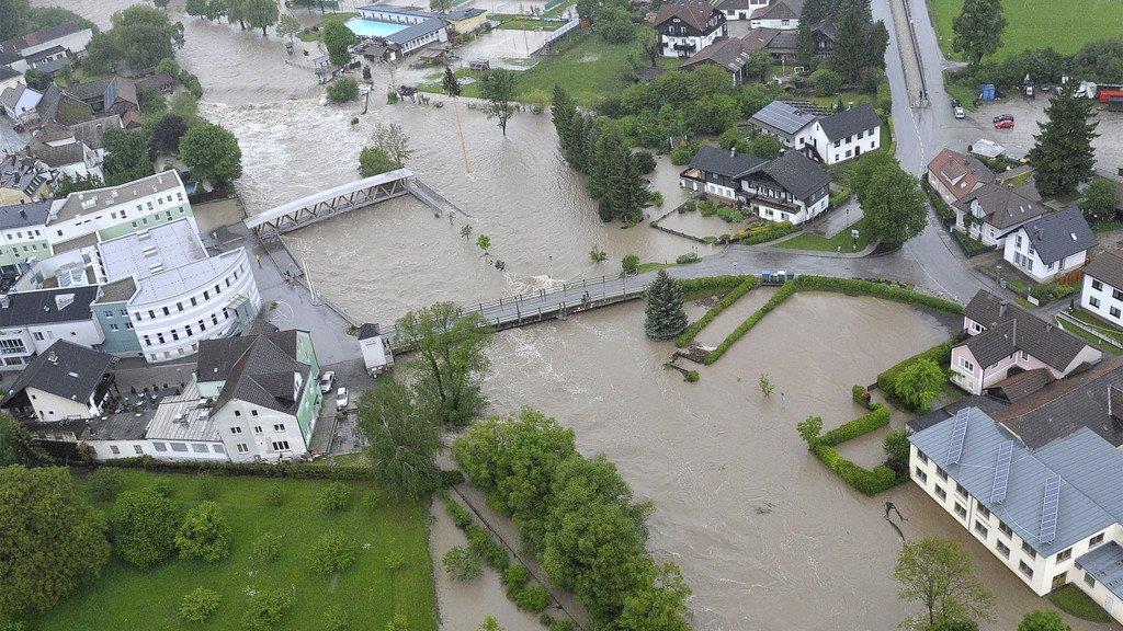 Unwetter in Österreich