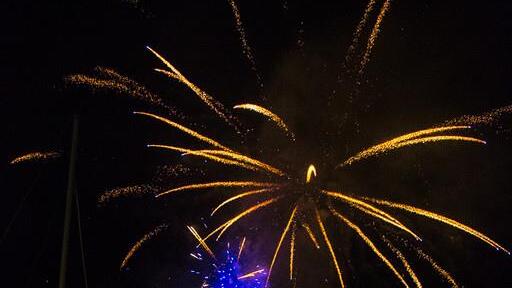 Das spektakuläre Feuerwerk am Seefest Mattsee