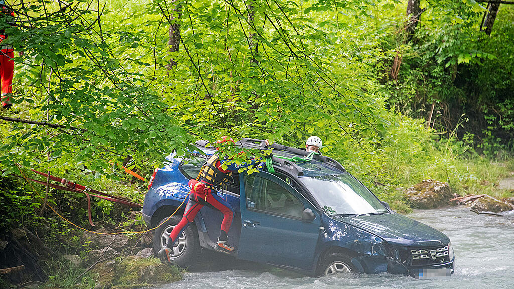 Unfall B305, Ramsauer Ache