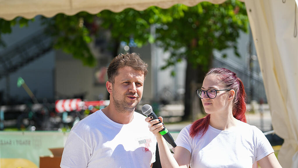 Er\u00f6ffnung Volksgartenfest 2024