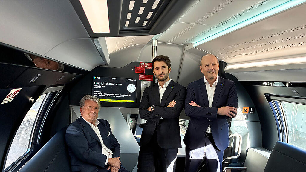 Westbahn erweitert Weststrecken-Angebot mit Hilfe von neuen Zügen