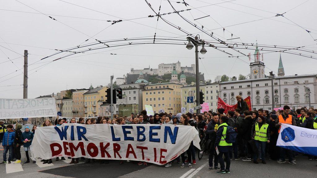 Bilder von der Demo