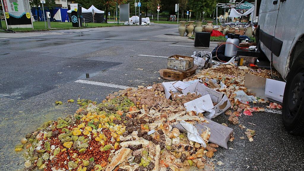 Unwetter in Ebensee: Markt verwüstet