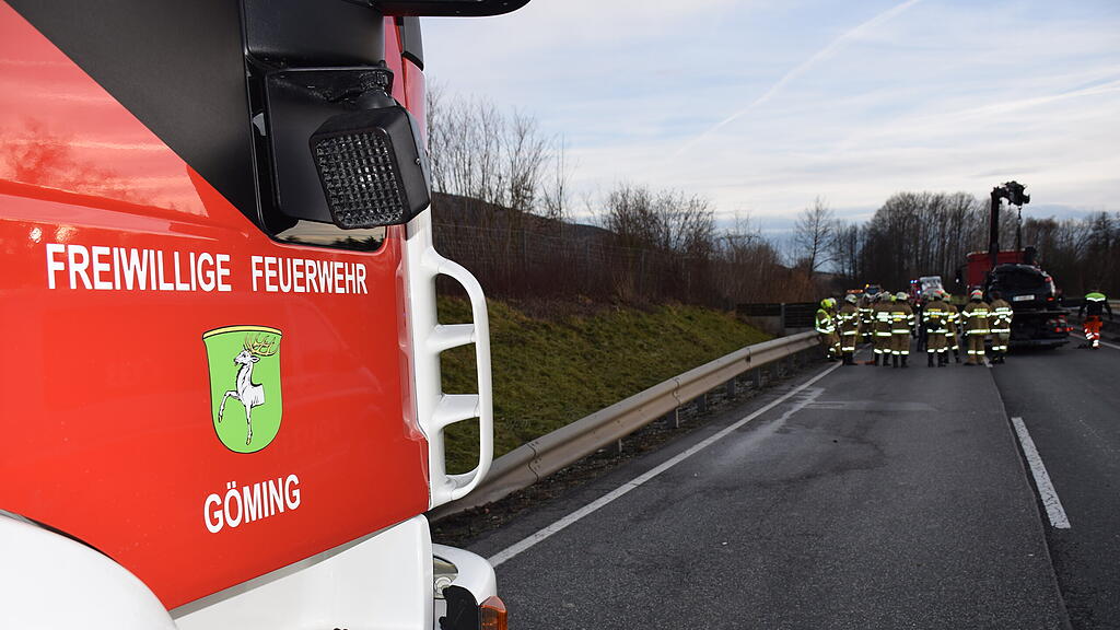 Unfall B156 Göming