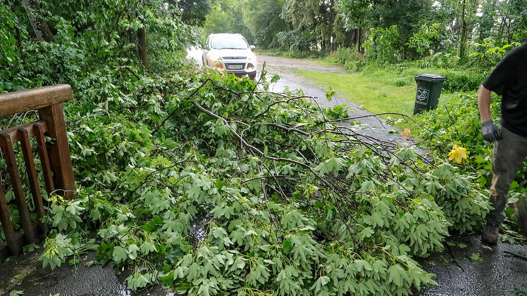 Unwetter-Schäden in Salzburg
