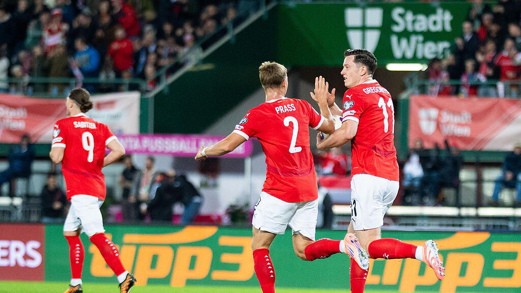 FUSSBALL - WM-QUALIFIKATION: STERREICH - SAN MARINO
