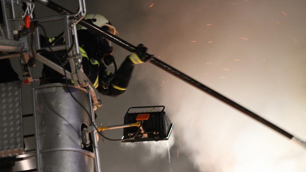 Großbrand in Burgkirchen