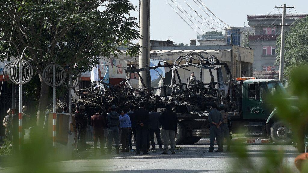 Bombenanschlag in Kabul fordert dutzende Tote