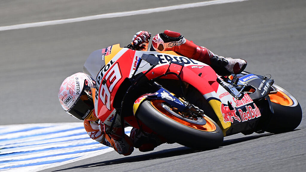 Wann Marquez wieder auf seine Honda steigen kann, ist noch offen