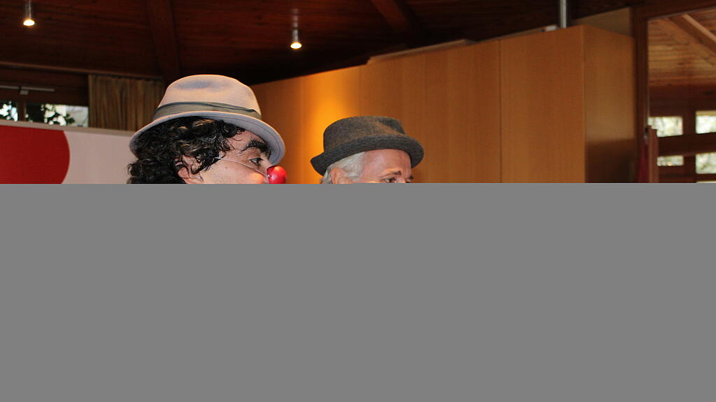 Clownvisite im Salzburger Uniklinikum