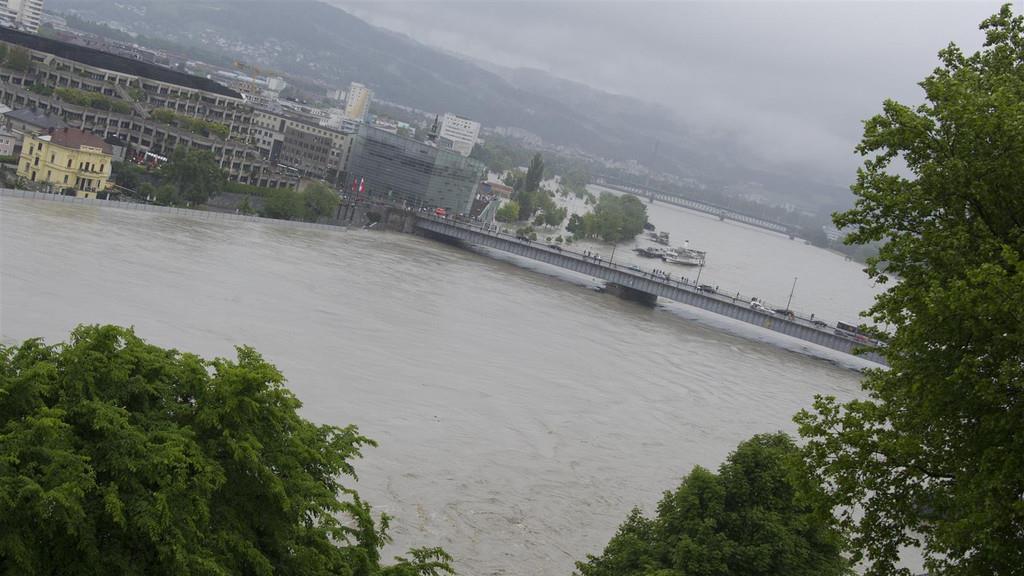 Hochwasser in Linz