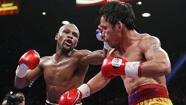 Den Fight gegen Pacquiao hatte Mayweather beherrscht