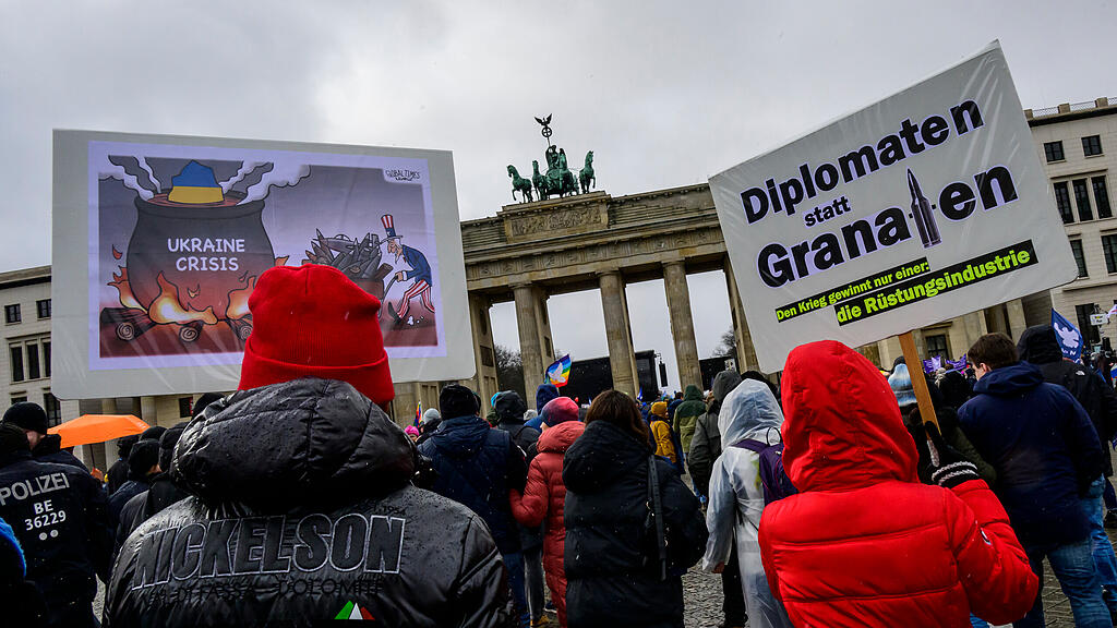 Ukraine-Krieg: Großdemo in Berlin