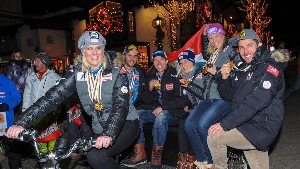 Ski-WM: Team Gold feiert
