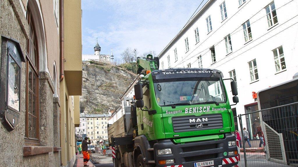 Bauarbeiten Griesgasse