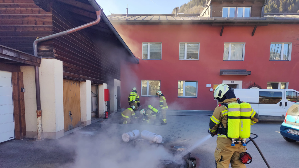 Garagenbrand Zell am See