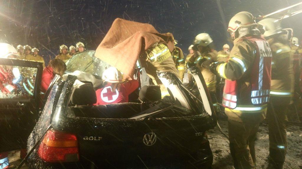 Frontalcrash in Seekirchen
