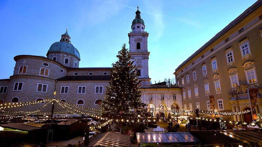 Feuerwehreinsatz am Salzburger Christkindlmarkt.