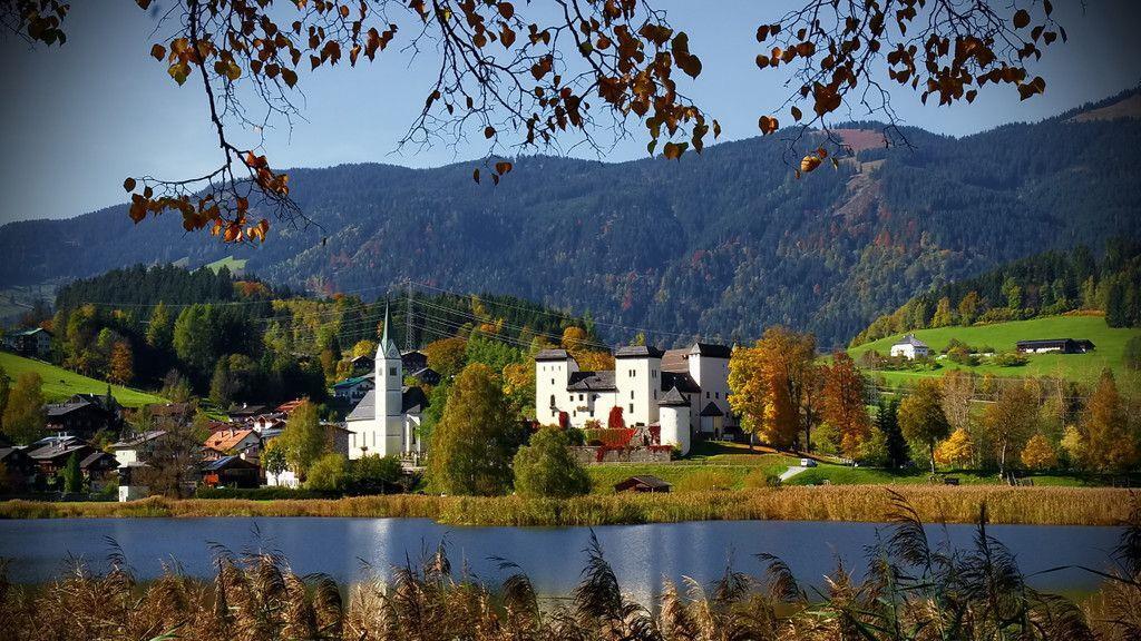 Goldener Herbst in Goldegg