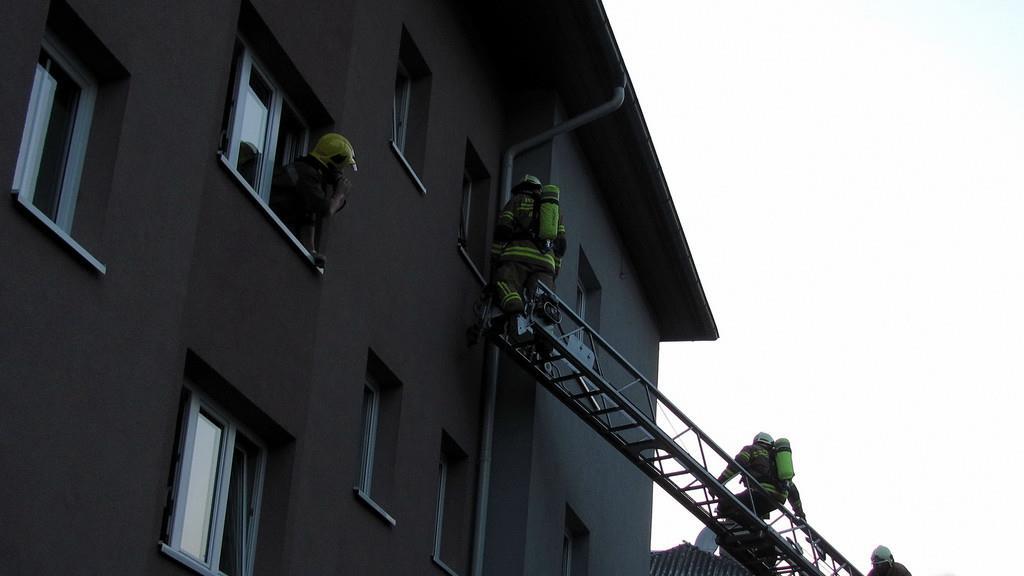 Küchenbrand in Hallein