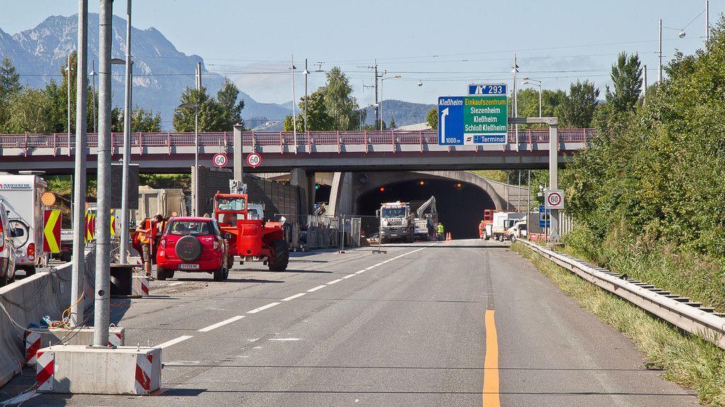 Lieferinger Tunnel: Sanierung der zweiten Röhre begonnen