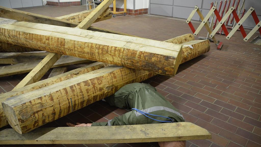 Schwarzacher Einsatzkräfte üben für Ernstfall