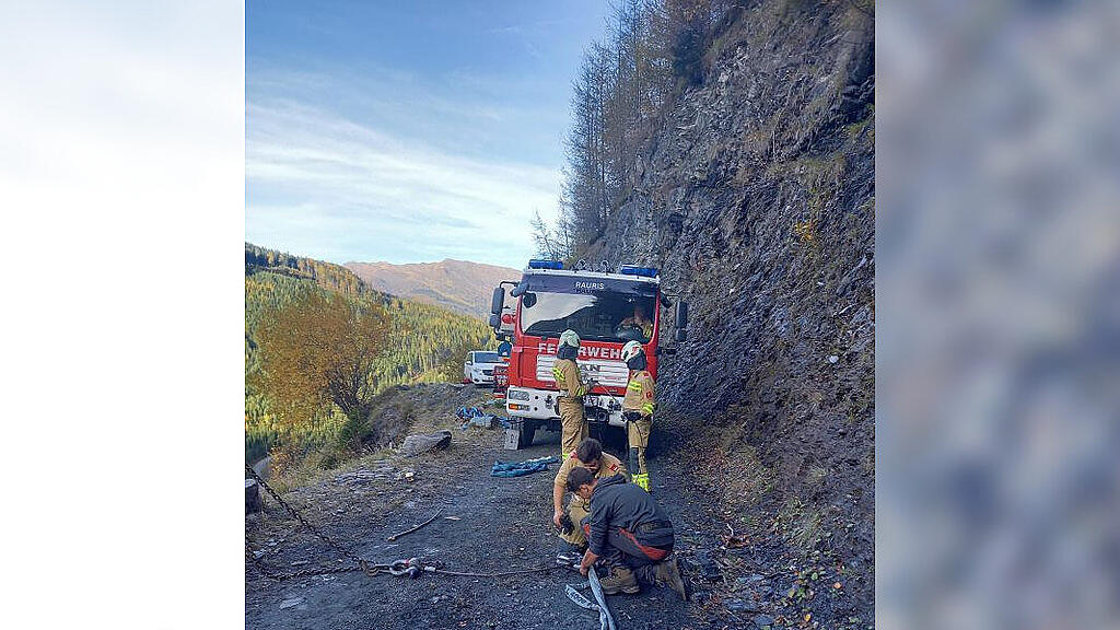 Pinzgauer stirbt bei 100-Meter-Absturz in Rauris