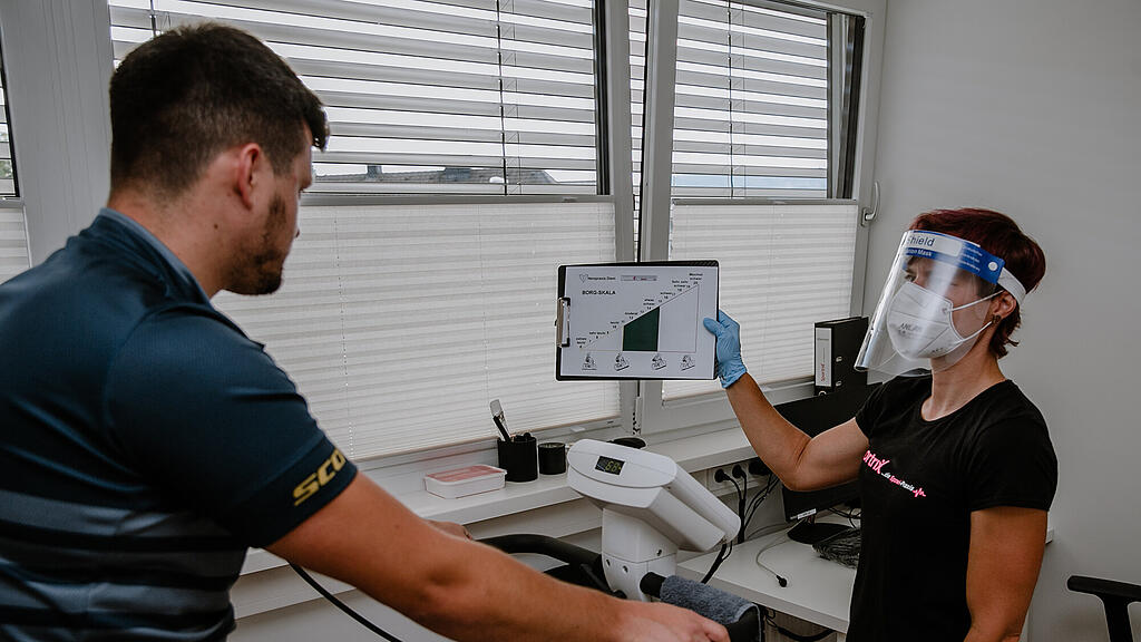 Anita Birklbauer, Laktattest, Leistungsdiagnostik