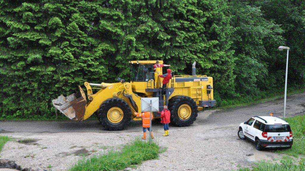 Hochwasser in Ebensee, I