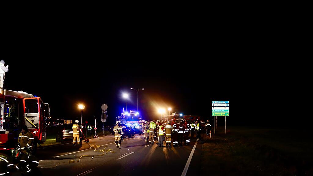 Unfall auf B1 in Neumarkt